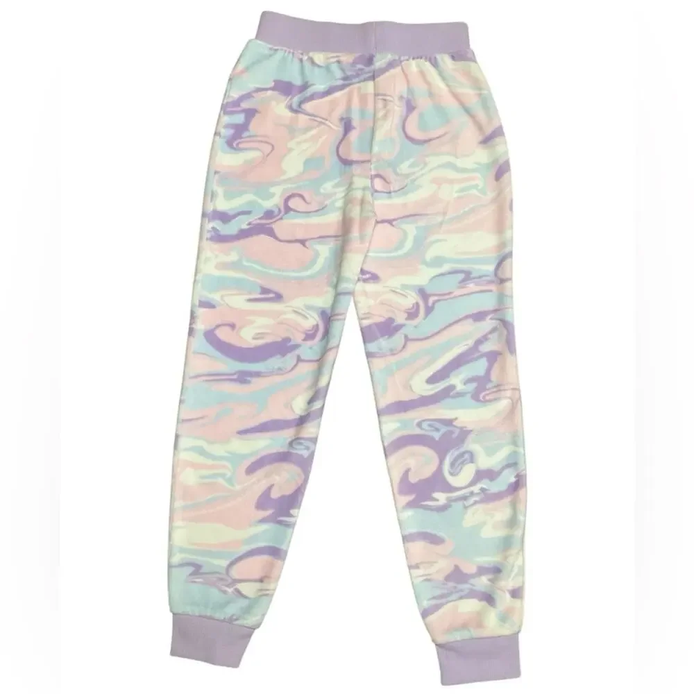 Juicy Couture Girl's Hoodie Joggers Set Velour Size 7 NWT LAST ONE!